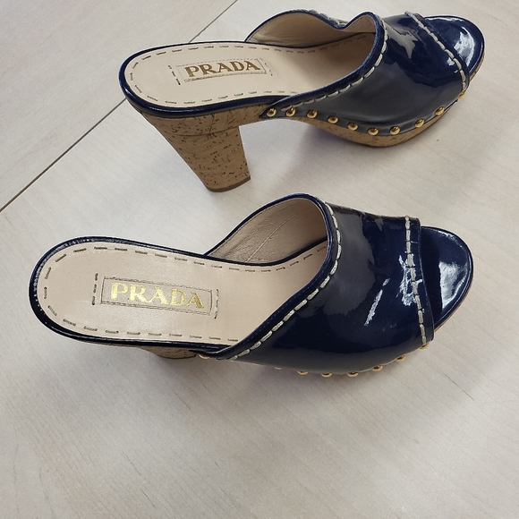 PRADA Mules Size 6.5 - Picture 10 of 11